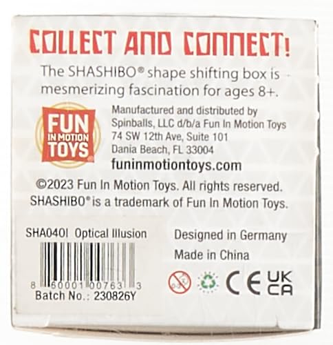 SHASHIBO Shape Shifting Box - STEM Magnetic Fidget Cube That Transforms Into Over 70 Shapes, Download Fun in Motion Toys Mobile App (Mystic Ocean)