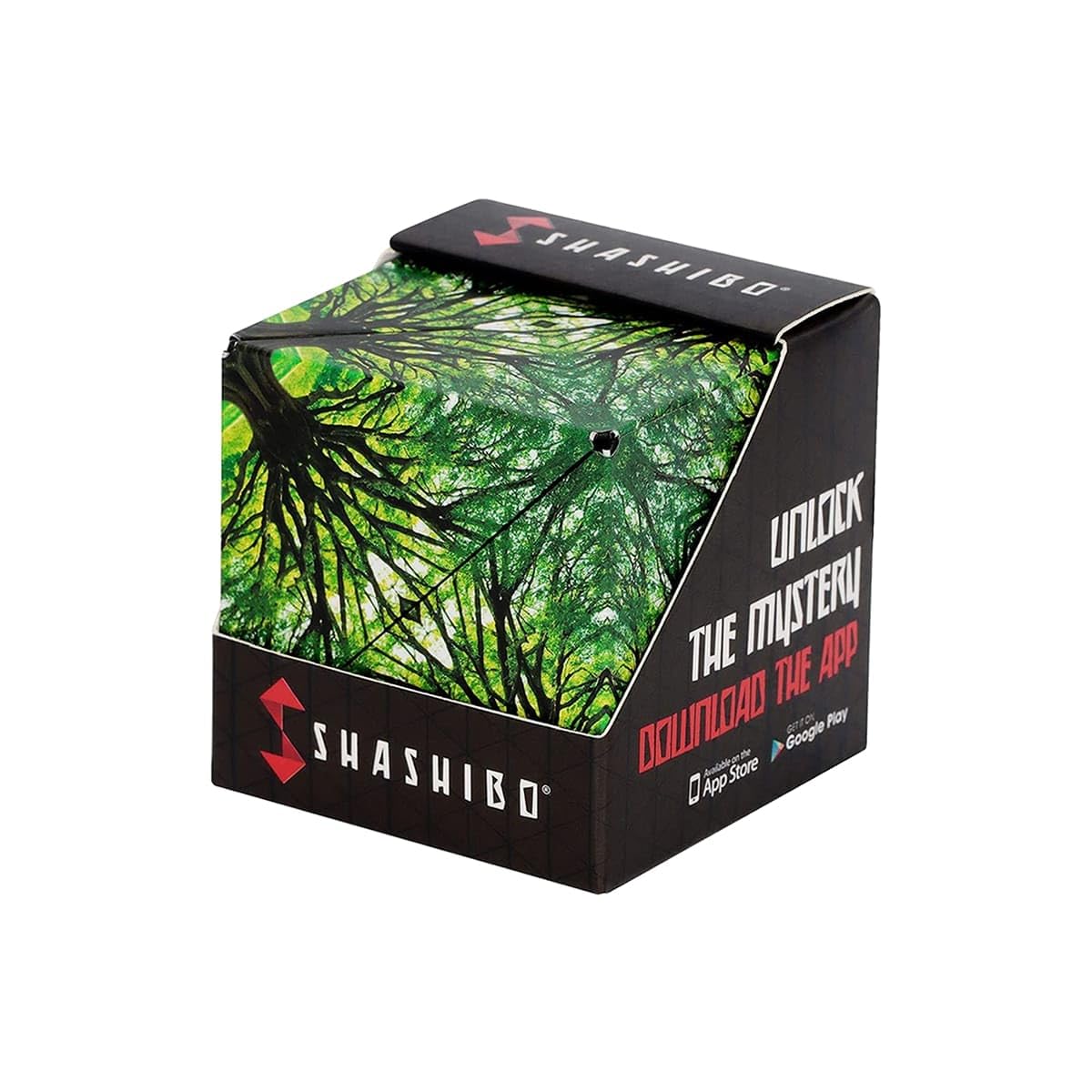 SHASHIBO Shape Shifting Box - STEM Magnetic Fidget Cube That Transforms Into Over 70 Shapes, Download Fun in Motion Toys Mobile App (Mystic Ocean)