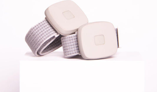 Bilateral Stimulation Tool, Dual Vibration Units with Adjustable Straps, EMDR Therapy Device for Children and Adults