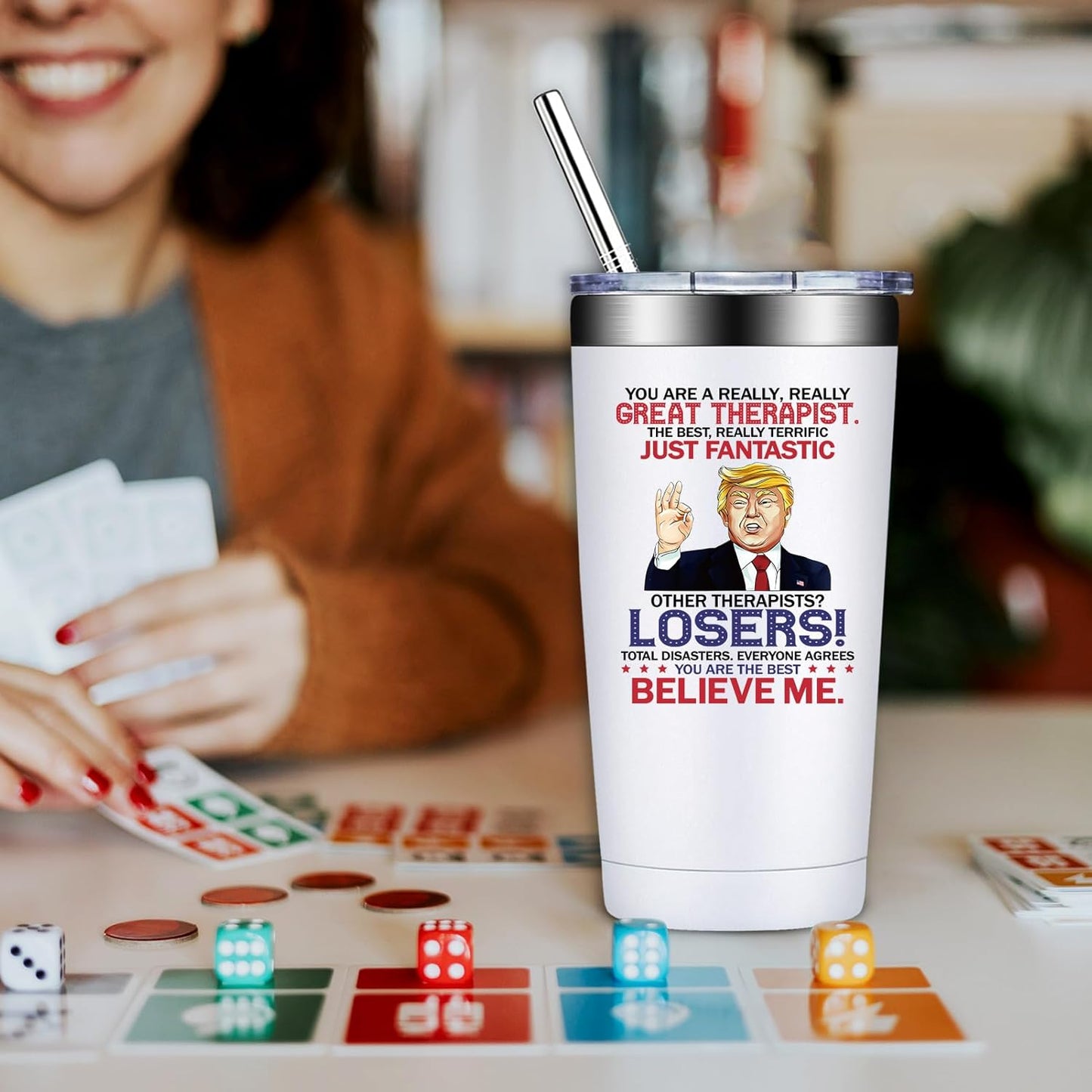 Therapist Gifts - Physical Therapist Gifts for Women - Nurses Week Christmas Gift for Therapy Mental Health Therapists - 20oz Tumbler