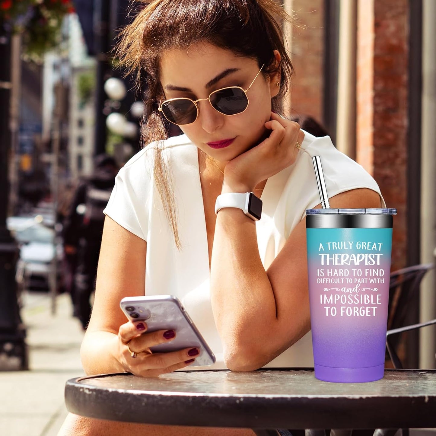 Therapist Gifts - Physical Therapist Gifts for Women - Nurses Week Christmas Gift for Therapy Mental Health Therapists - 20oz Tumbler