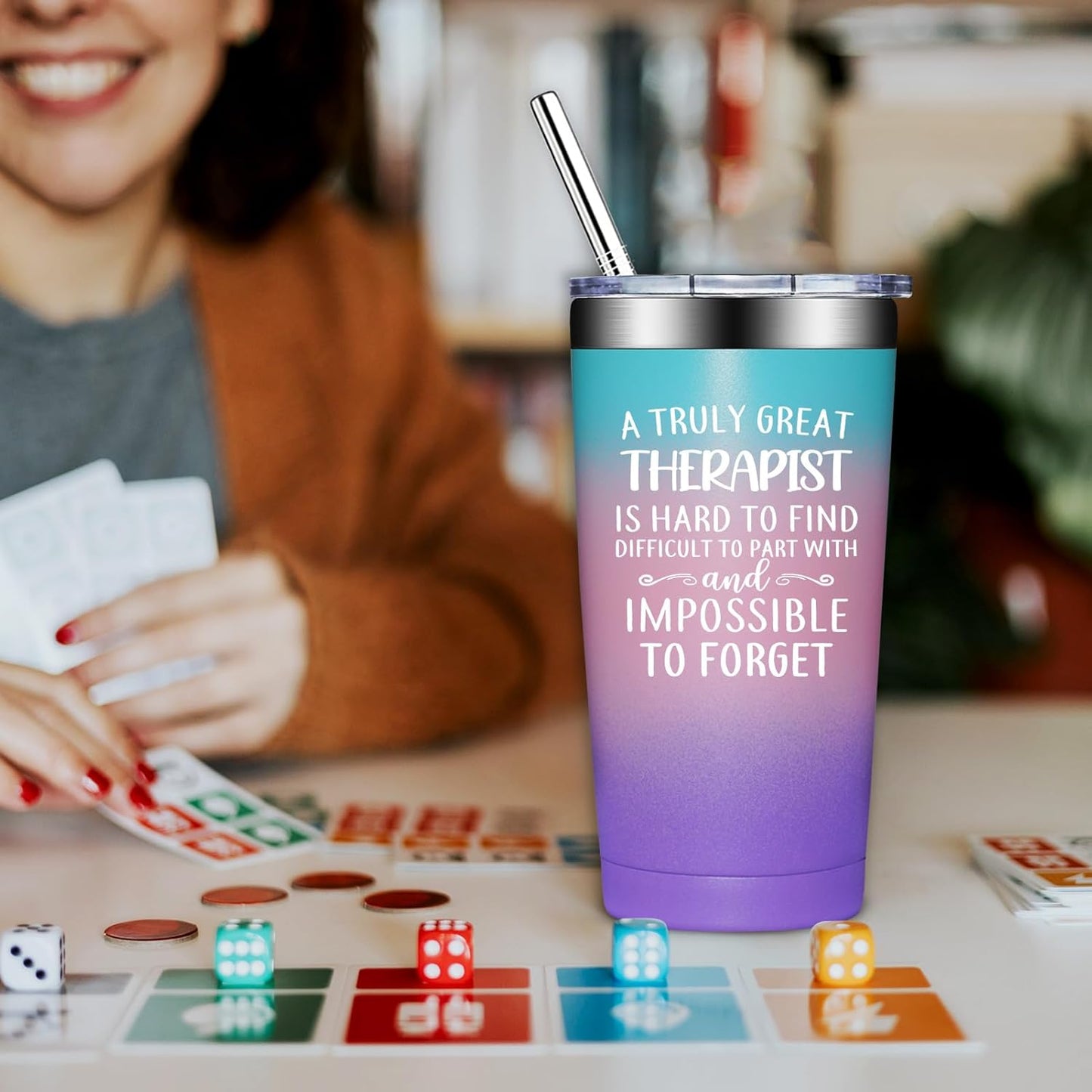 Therapist Gifts - Physical Therapist Gifts for Women - Nurses Week Christmas Gift for Therapy Mental Health Therapists - 20oz Tumbler