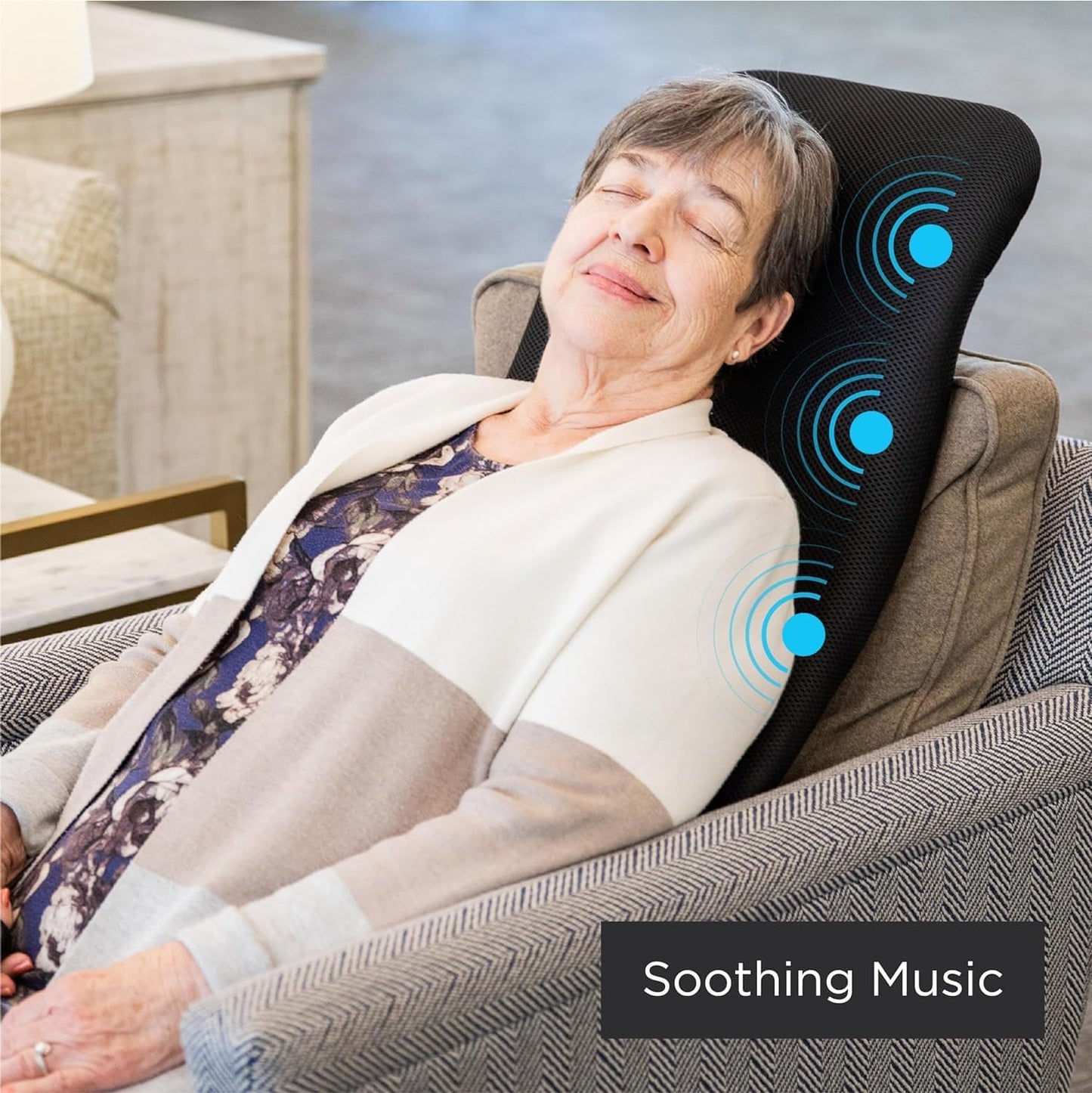 Sound Oasis Vibroacoustic Therapy System Plus, Dr. Developed Sounds Help Relax. Low Frequency Vibration, Soothing Music, Brainwave Entrainment Stimulates Body Cells to Renew & Heal. Bluetooth.