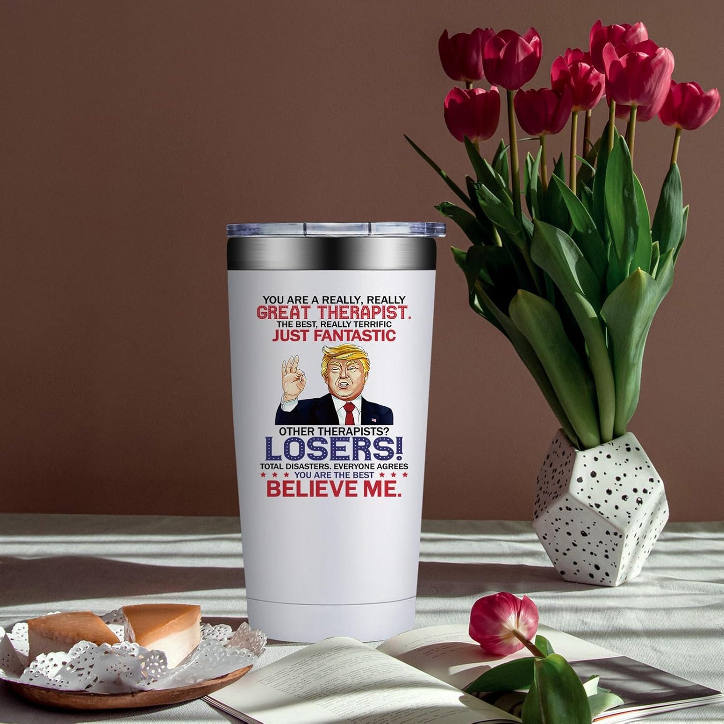 Therapist Gifts - Physical Therapist Gifts for Women - Nurses Week Christmas Gift for Therapy Mental Health Therapists - 20oz Tumbler