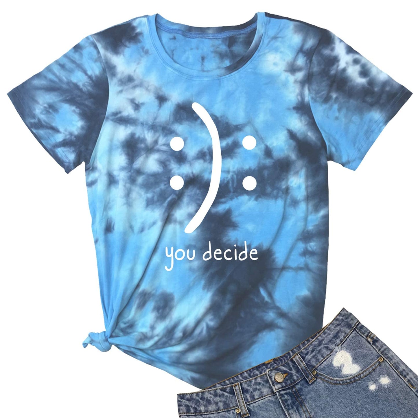 BLACKMYTH Women's T-Shirts Cotton Funny Graphic Design Casual Short Sleeve Top Tees