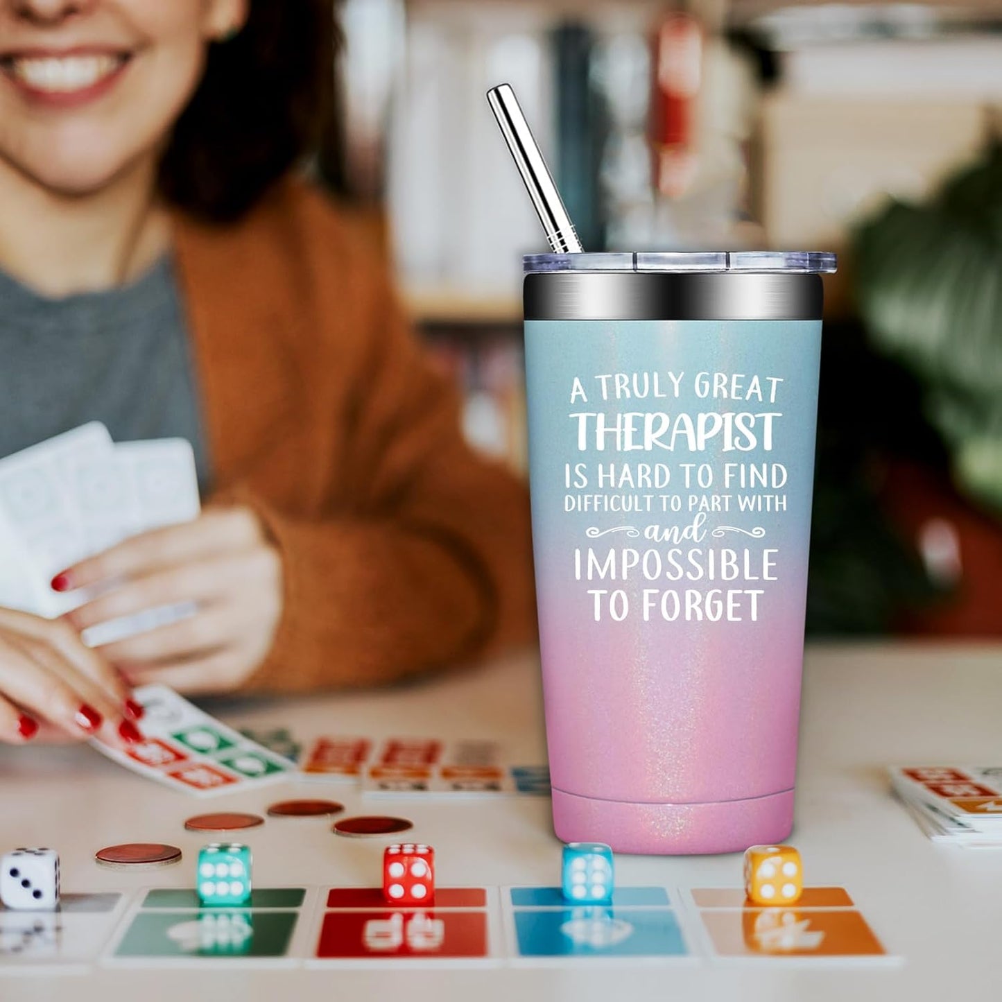 Therapist Gifts - Physical Therapist Gifts for Women - Nurses Week Christmas Gift for Therapy Mental Health Therapists - 20oz Tumbler