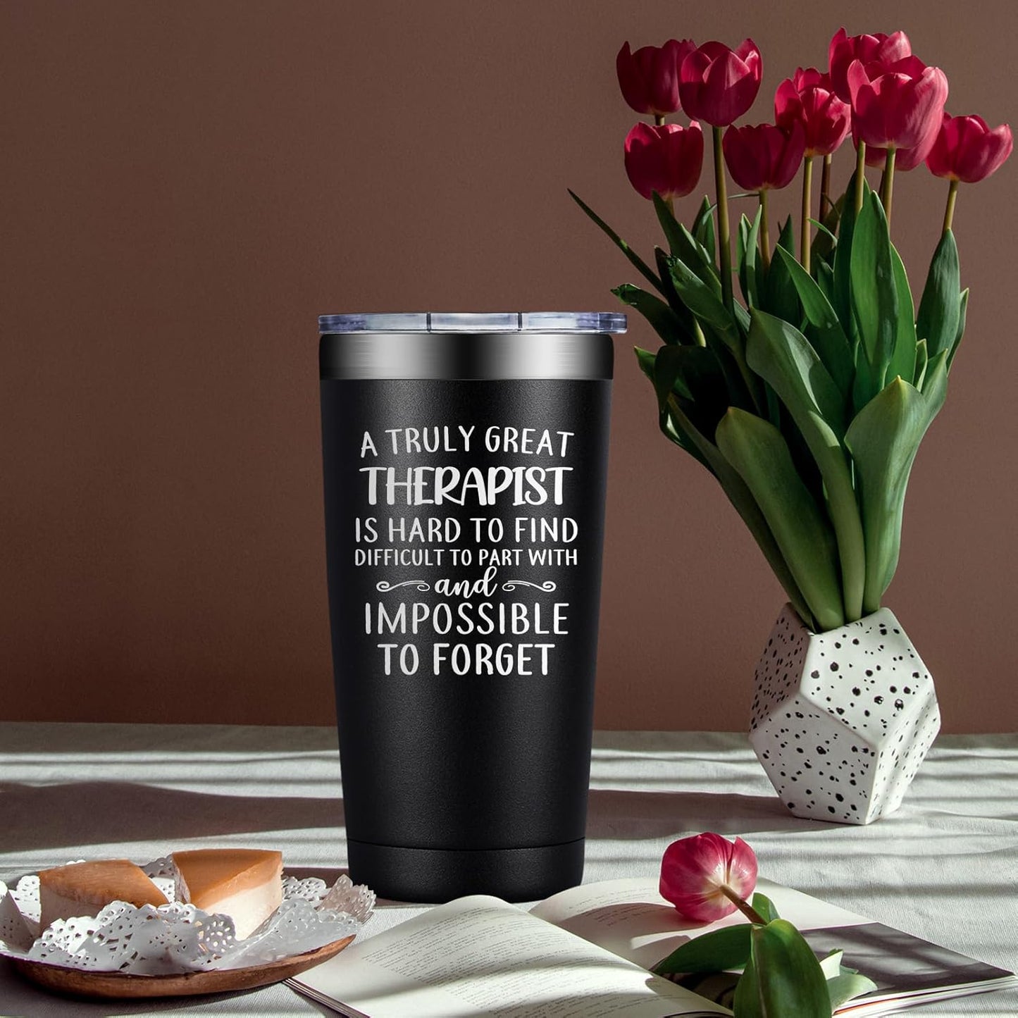 Therapist Gifts - Physical Therapist Gifts for Women - Nurses Week Christmas Gift for Therapy Mental Health Therapists - 20oz Tumbler