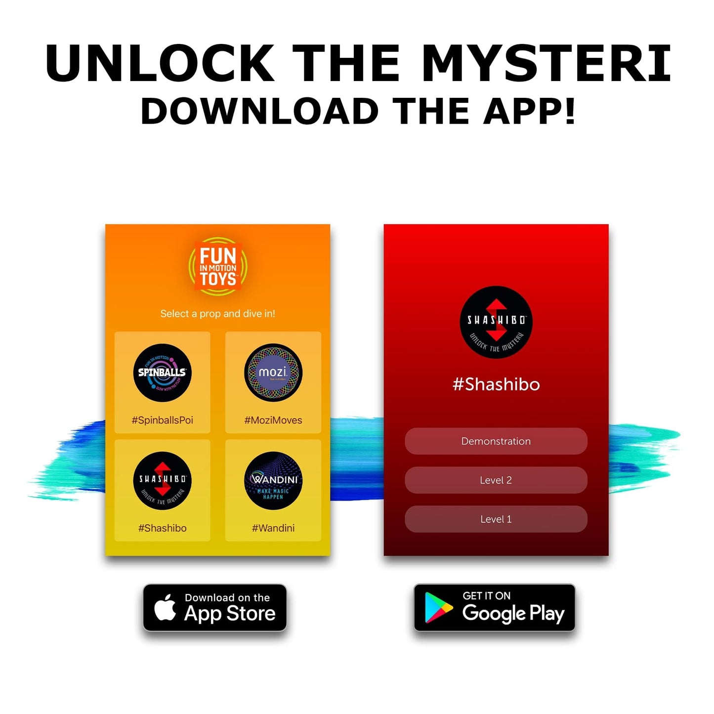 SHASHIBO Shape Shifting Box - STEM Magnetic Fidget Cube That Transforms Into Over 70 Shapes, Download Fun in Motion Toys Mobile App (Mystic Ocean)