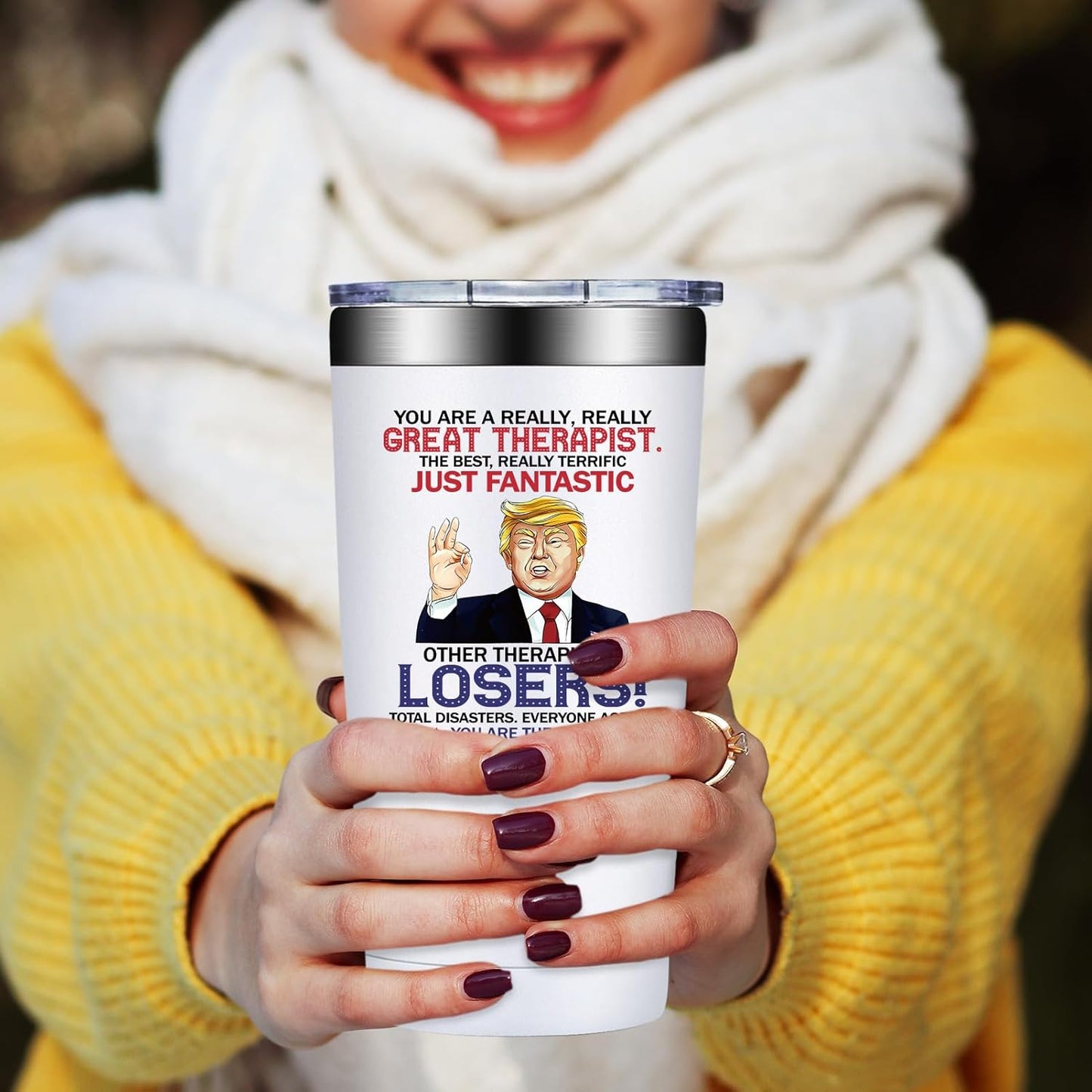 Therapist Gifts - Physical Therapist Gifts for Women - Nurses Week Christmas Gift for Therapy Mental Health Therapists - 20oz Tumbler