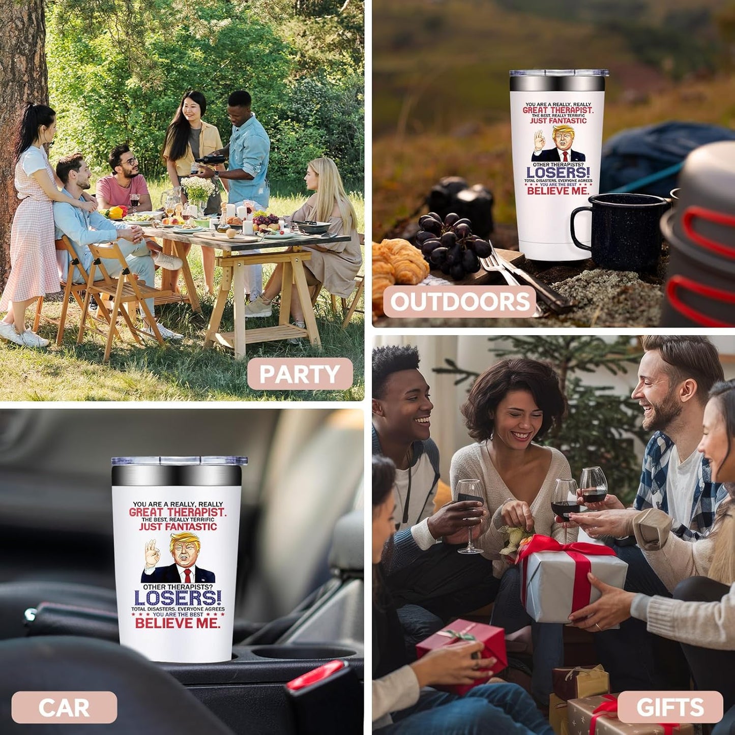 Therapist Gifts - Physical Therapist Gifts for Women - Nurses Week Christmas Gift for Therapy Mental Health Therapists - 20oz Tumbler