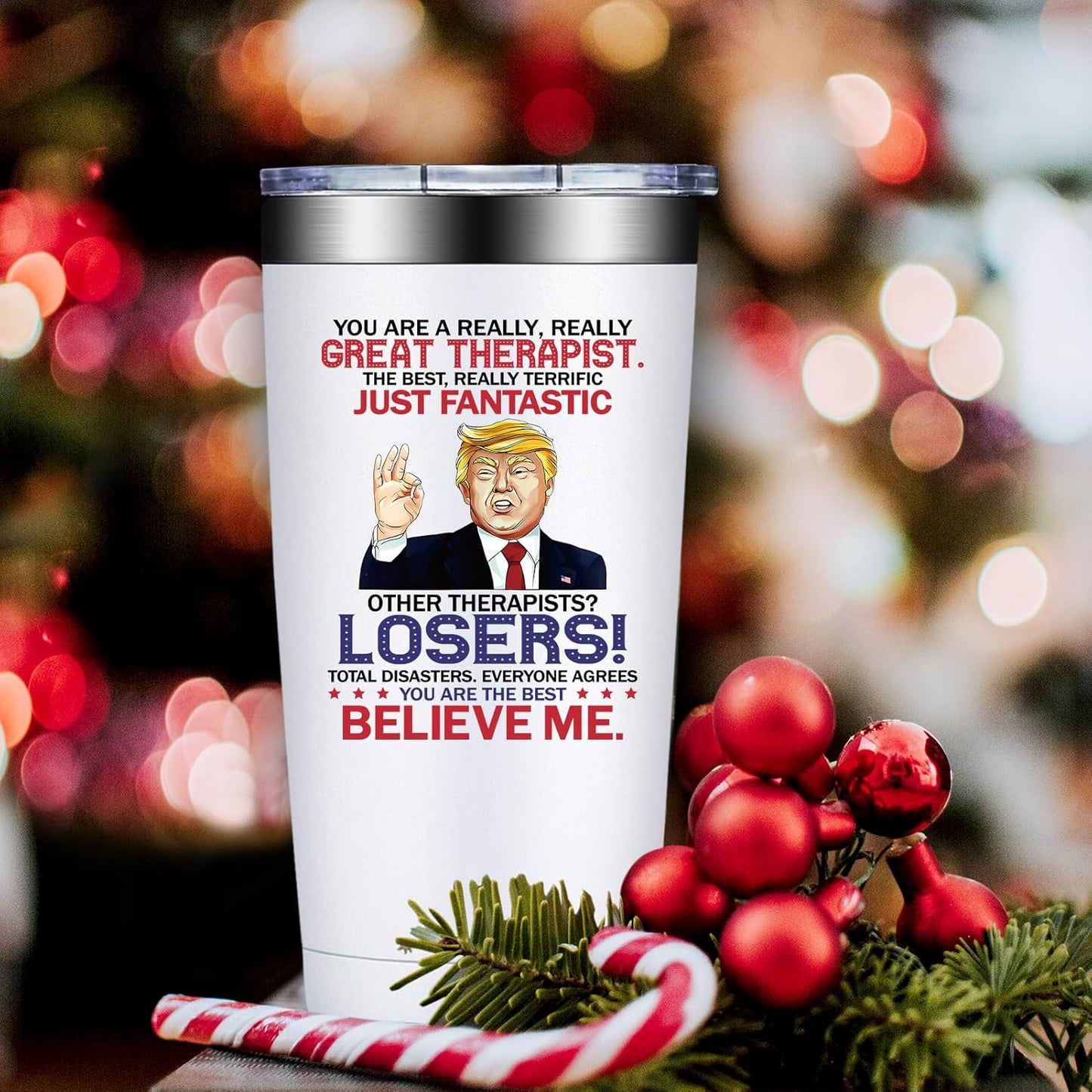 Therapist Gifts - Physical Therapist Gifts for Women - Nurses Week Christmas Gift for Therapy Mental Health Therapists - 20oz Tumbler