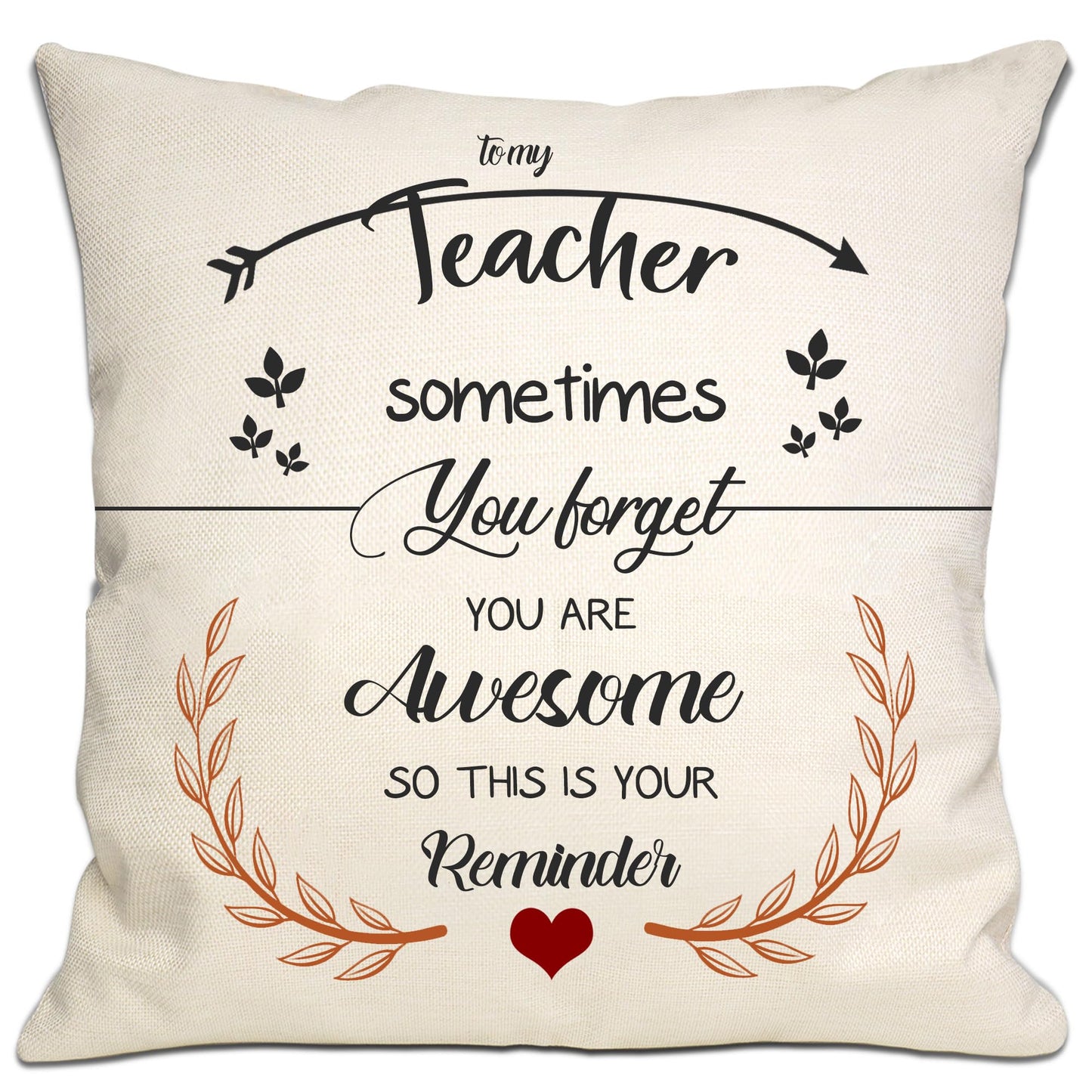 Boundaries Reminder Gift Rainbow Throw Pillow Covers 18x18 Inch Mental Health Themed Decor for Home Kids Teens Kids Adults Women Men Inspirational Gift(Boundaries)