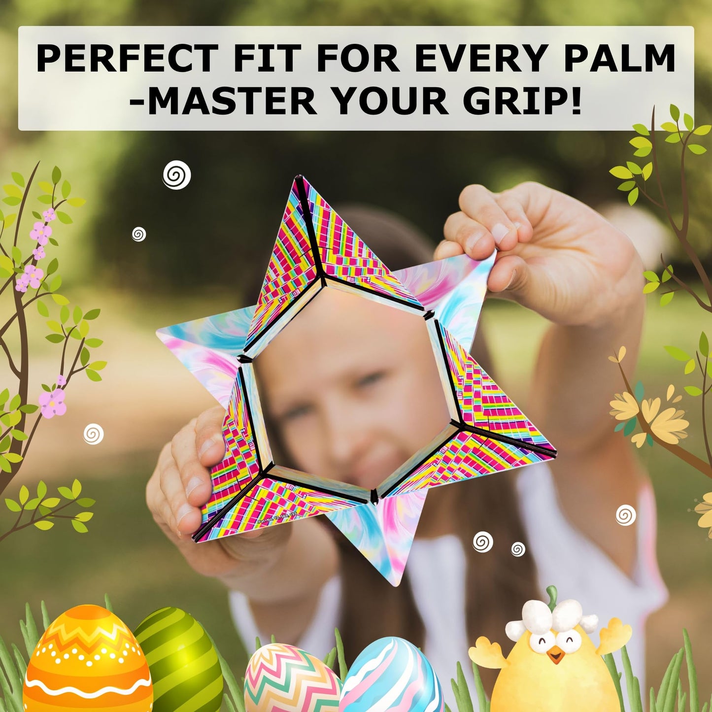 SHASHIBO Shape Shifting Box - STEM Magnetic Fidget Cube That Transforms Into Over 70 Shapes, Download Fun in Motion Toys Mobile App (Mystic Ocean)