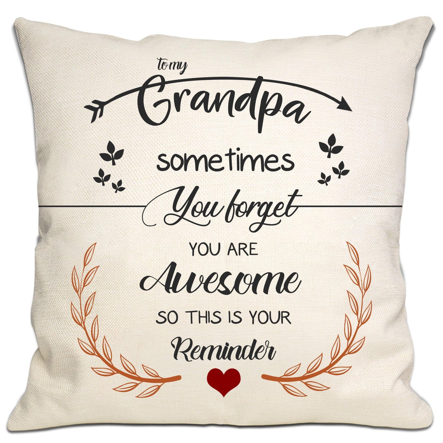 Boundaries Reminder Gift Rainbow Throw Pillow Covers 18x18 Inch Mental Health Themed Decor for Home Kids Teens Kids Adults Women Men Inspirational Gift(Boundaries)