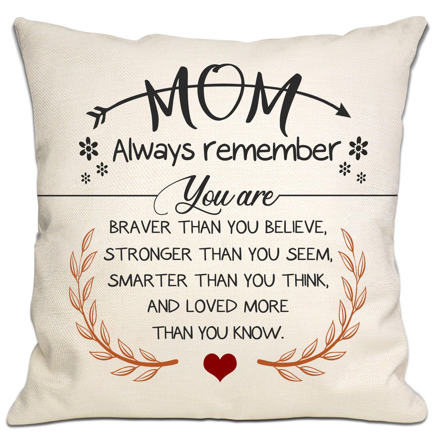 Boundaries Reminder Gift Rainbow Throw Pillow Covers 18x18 Inch Mental Health Themed Decor for Home Kids Teens Kids Adults Women Men Inspirational Gift(Boundaries)