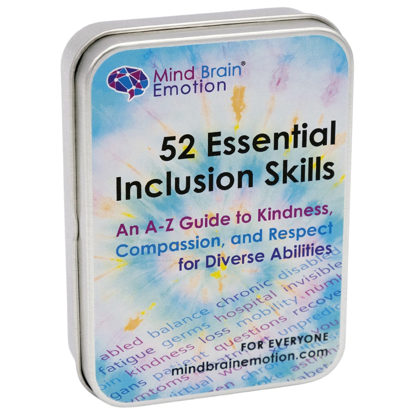 Mind Brain Emotion 52 Essential Coping Skills Cards - Self Care Exercises for Stress and Social Anxiety Relief - Resilience, Emotional Agility, Confidence Therapy Games for Teens, Adults