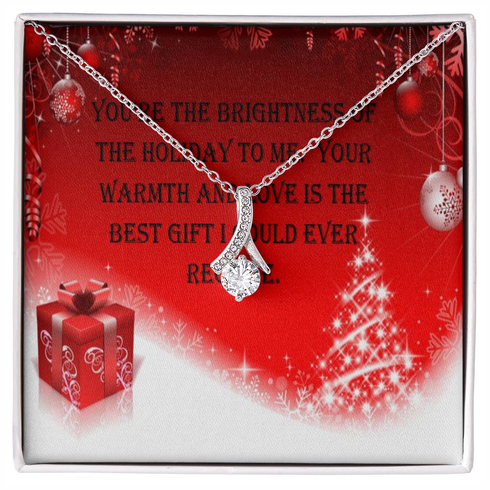 Sharing the Warmth Holiday Necklace