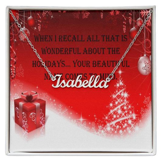 Personalized Name Necklace for that Special Someone