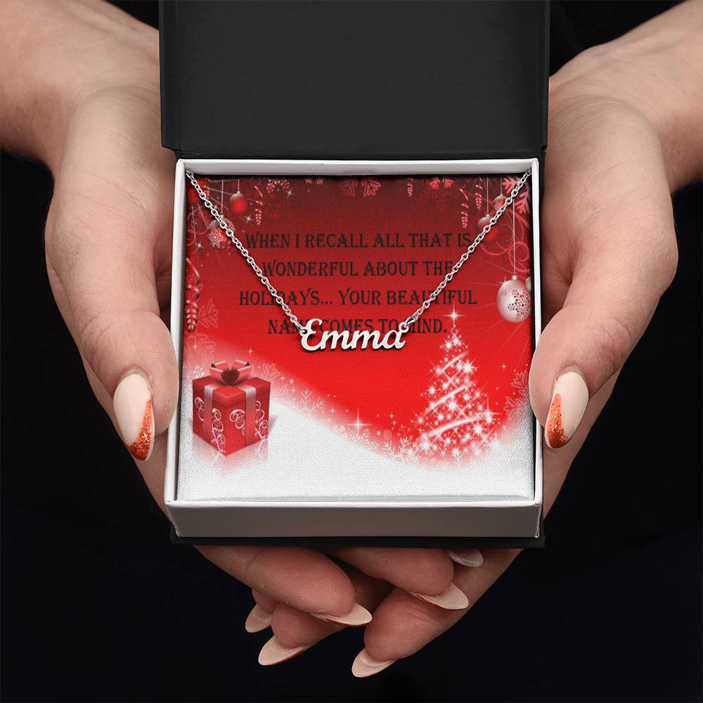 Personalized Name Necklace for that Special Someone