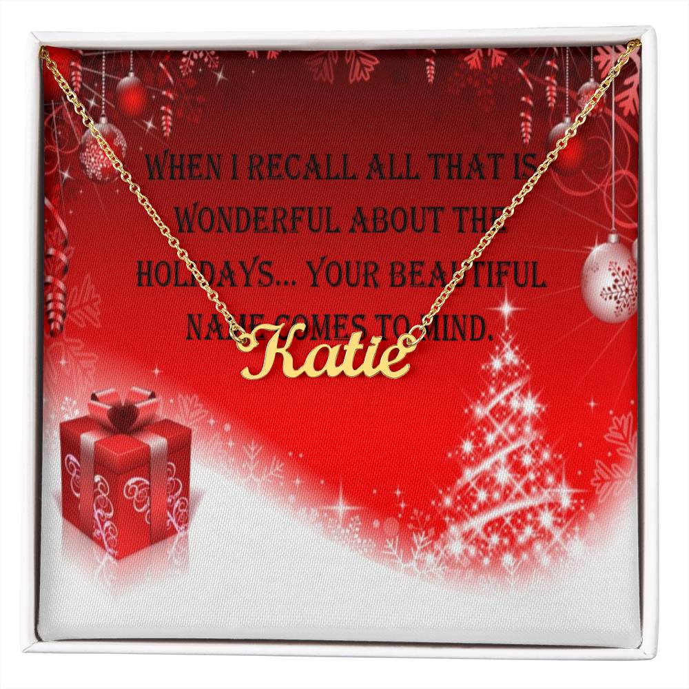 Personalized Name Necklace for that Special Someone