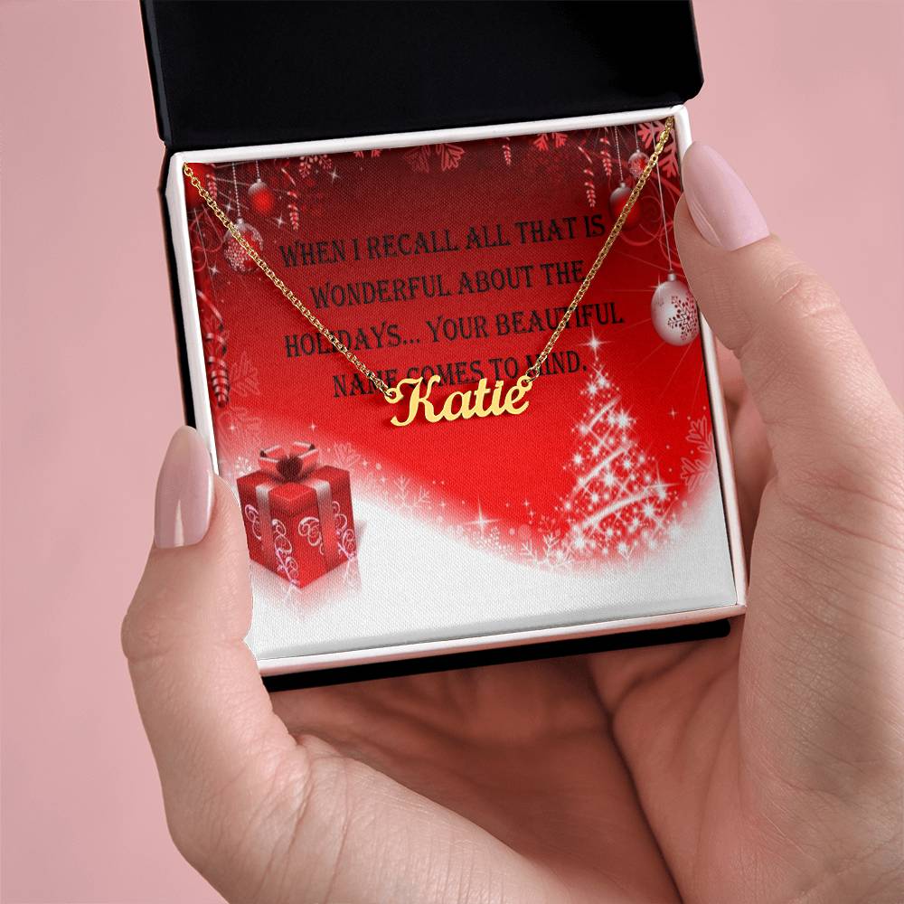 Personalized Name Necklace for that Special Someone