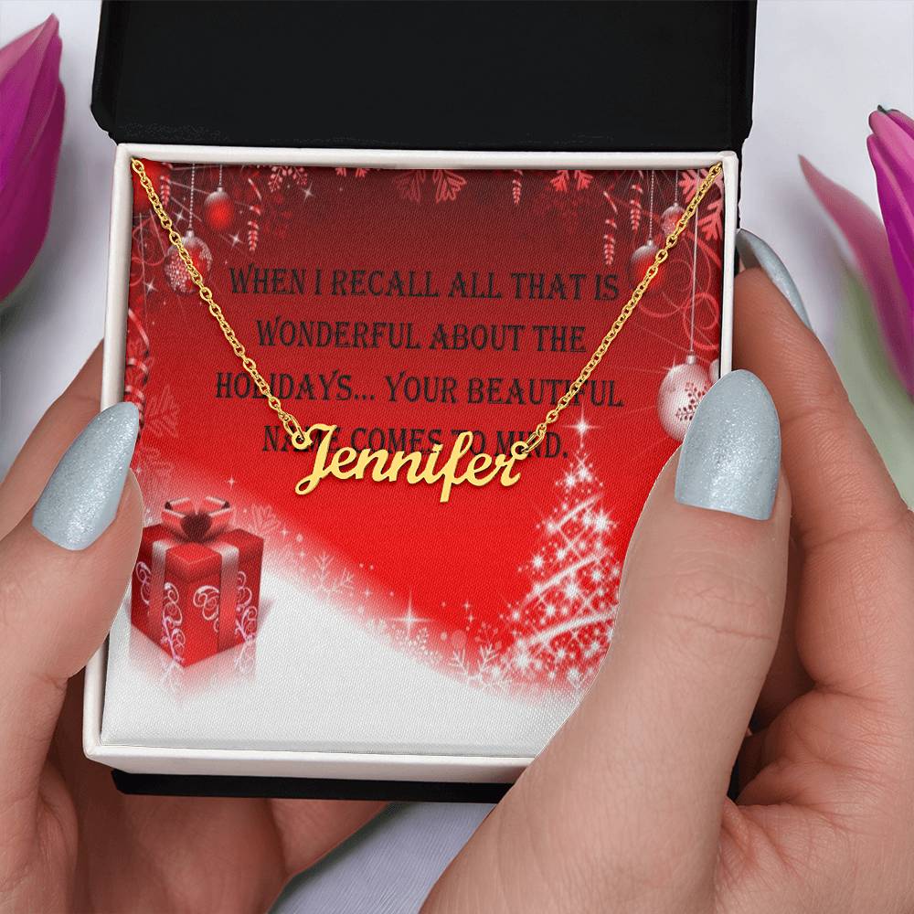 Personalized Name Necklace for that Special Someone