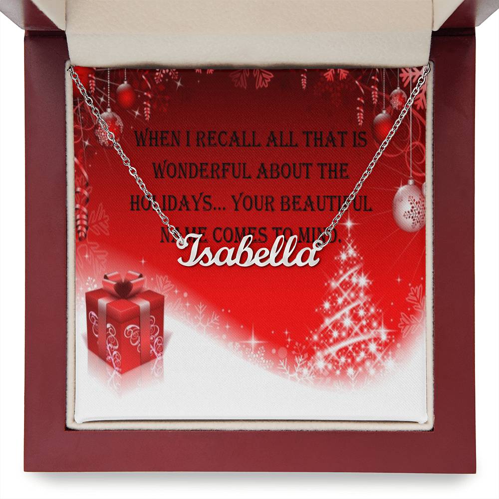 Personalized Name Necklace for that Special Someone