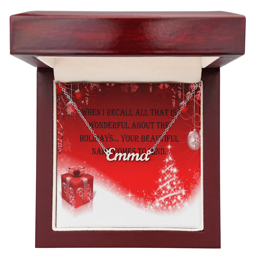 Personalized Name Necklace for that Special Someone