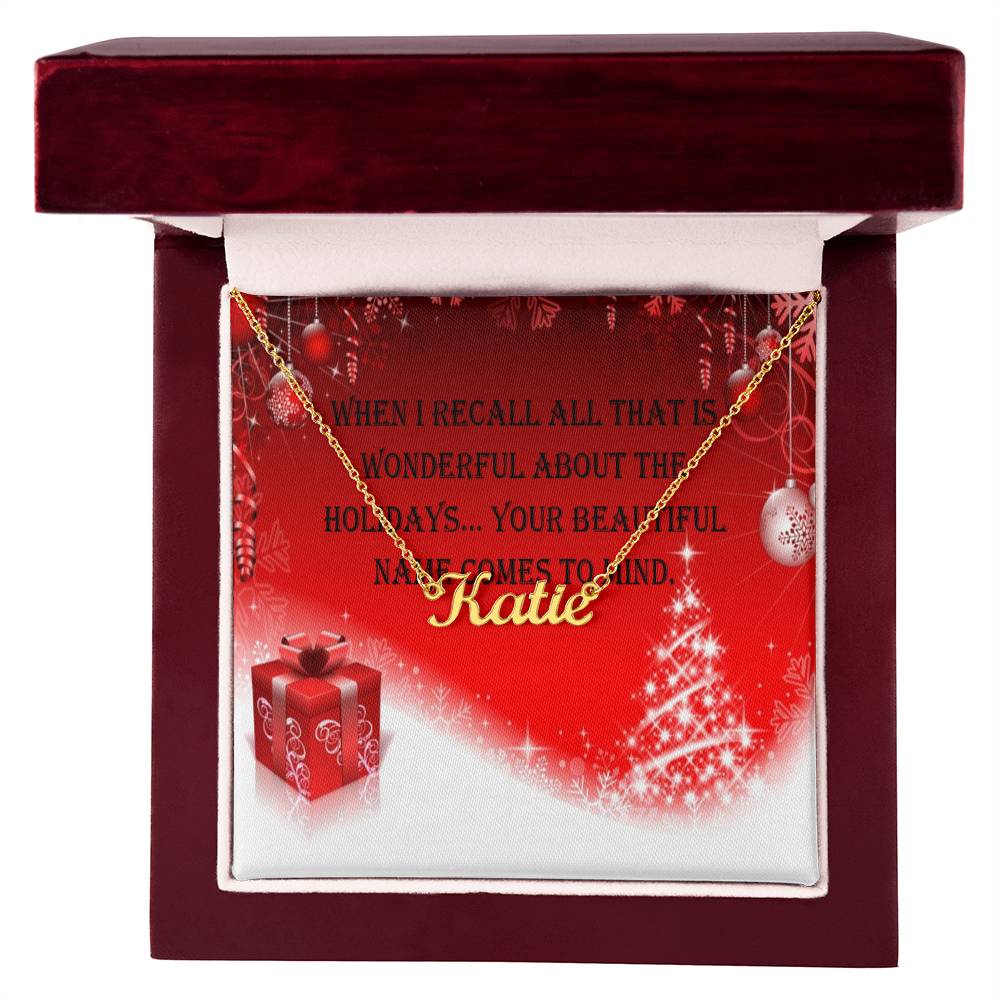 Personalized Name Necklace for that Special Someone