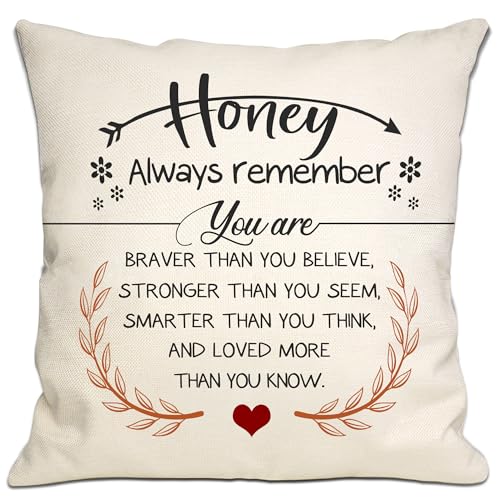 Boundaries Reminder Gift Rainbow Throw Pillow Covers 18x18 Inch Mental Health Themed Decor for Home Kids Teens Kids Adults Women Men Inspirational Gift(Boundaries)