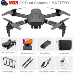 4DRC V4 WIFI FPV Drone with Duel 4k Cameras