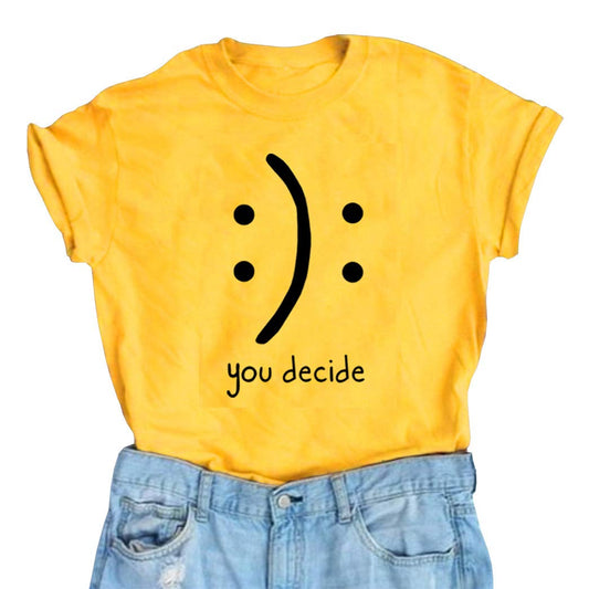 BLACKMYTH Women's T-Shirts Cotton Funny Graphic Design Casual Short Sleeve Top Tees