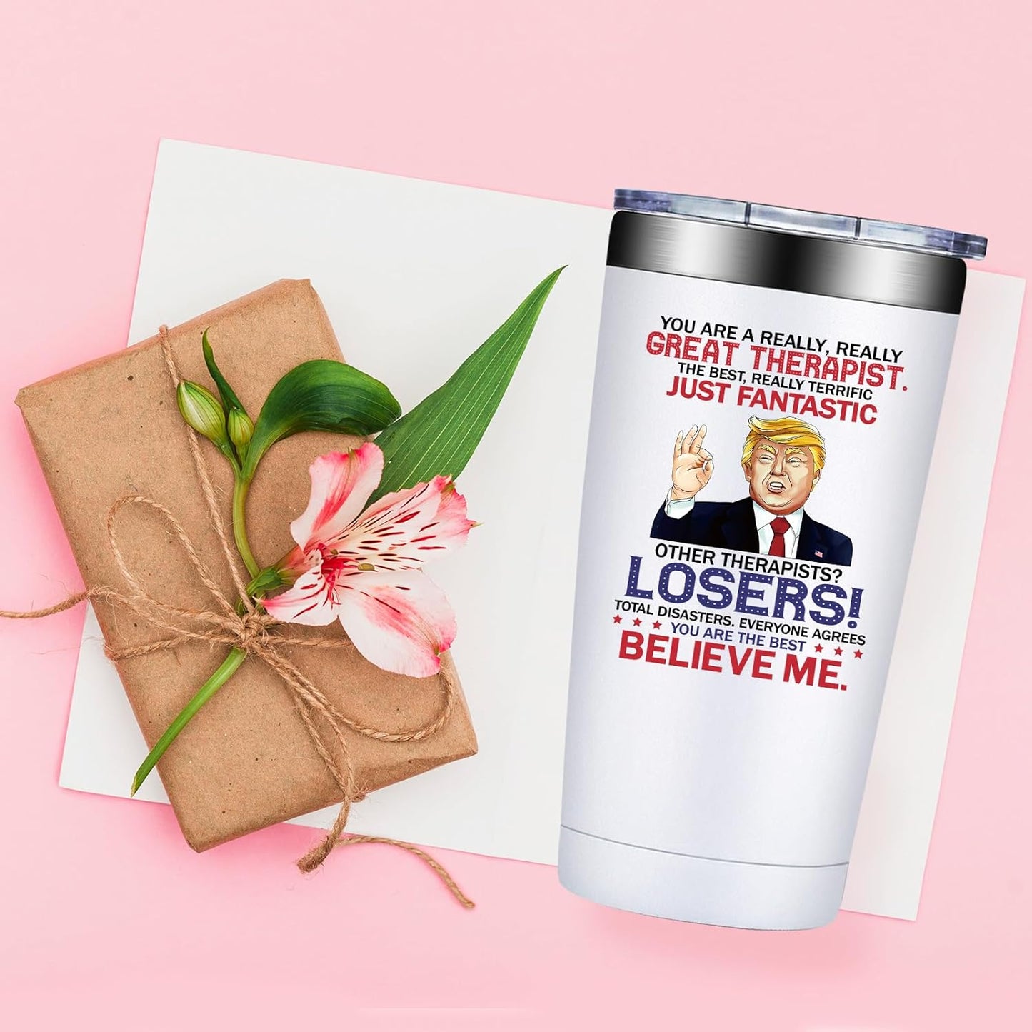 Therapist Gifts - Physical Therapist Gifts for Women - Nurses Week Christmas Gift for Therapy Mental Health Therapists - 20oz Tumbler