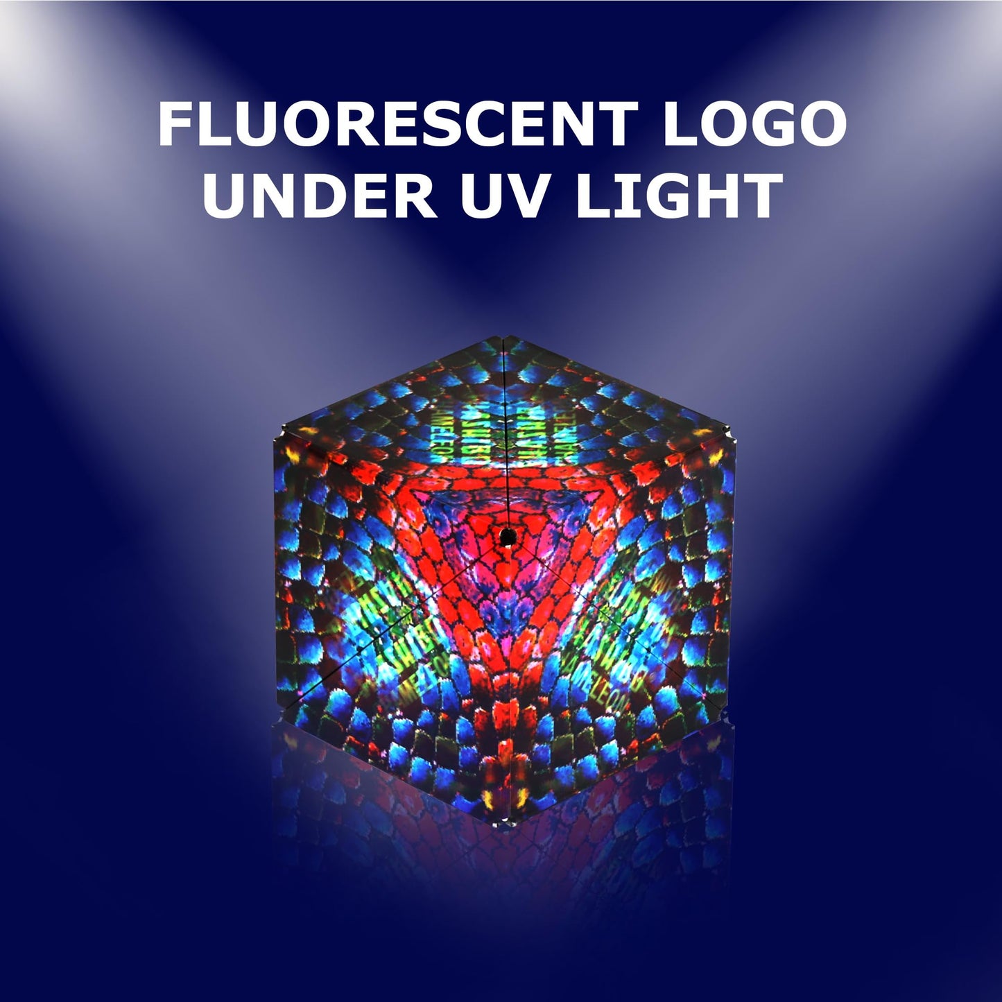 SHASHIBO Shape Shifting Box - STEM Magnetic Fidget Cube That Transforms Into Over 70 Shapes, Download Fun in Motion Toys Mobile App (Mystic Ocean)