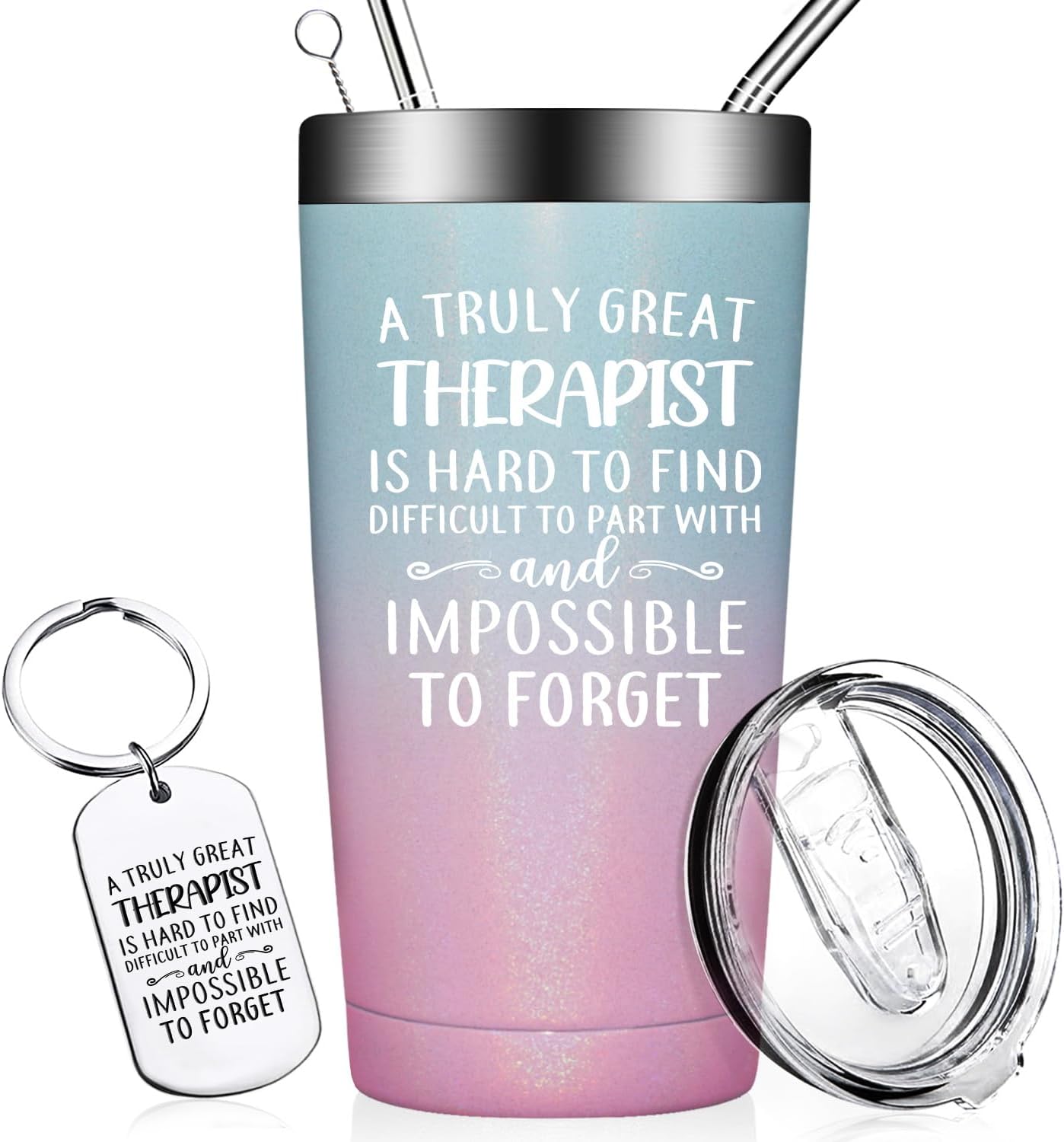 Therapist Gifts - Physical Therapist Gifts for Women - Nurses Week Christmas Gift for Therapy Mental Health Therapists - 20oz Tumbler