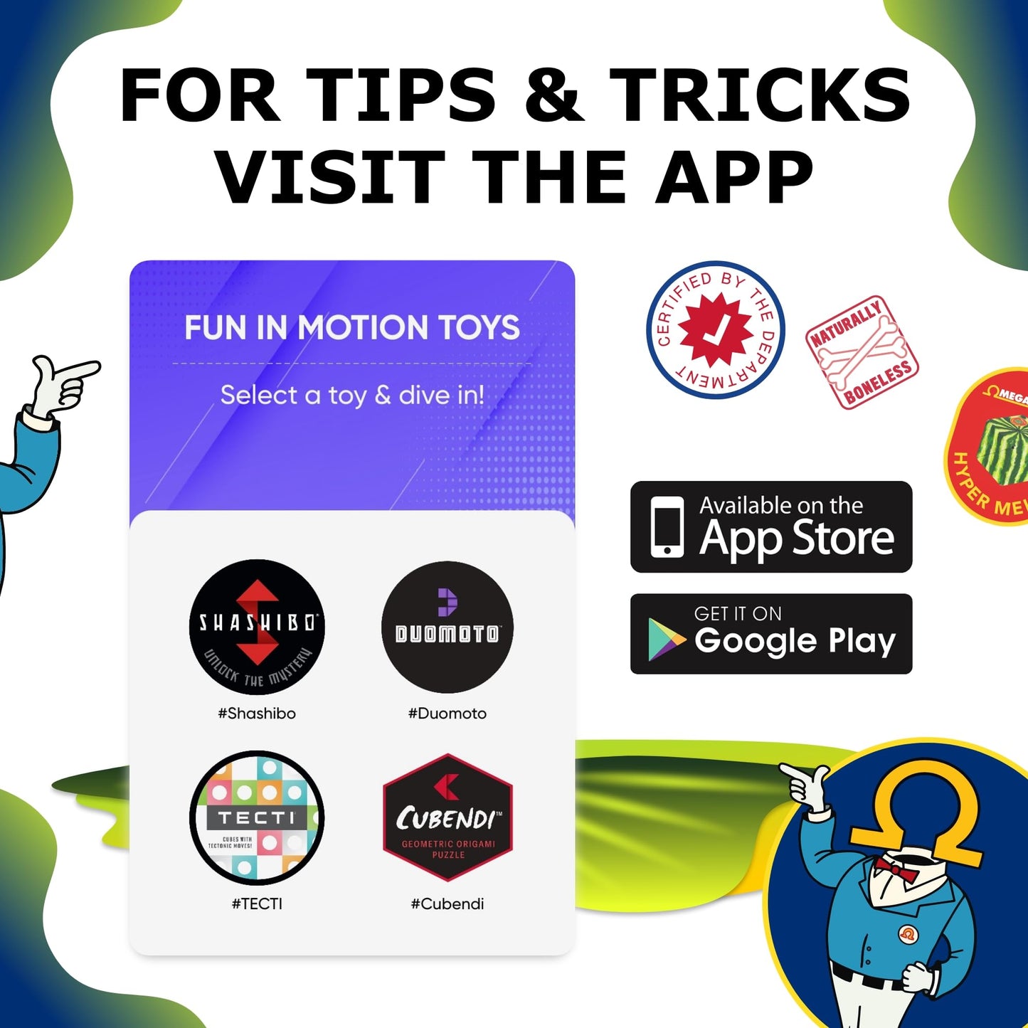 SHASHIBO Shape Shifting Box - STEM Magnetic Fidget Cube That Transforms Into Over 70 Shapes, Download Fun in Motion Toys Mobile App (Mystic Ocean)