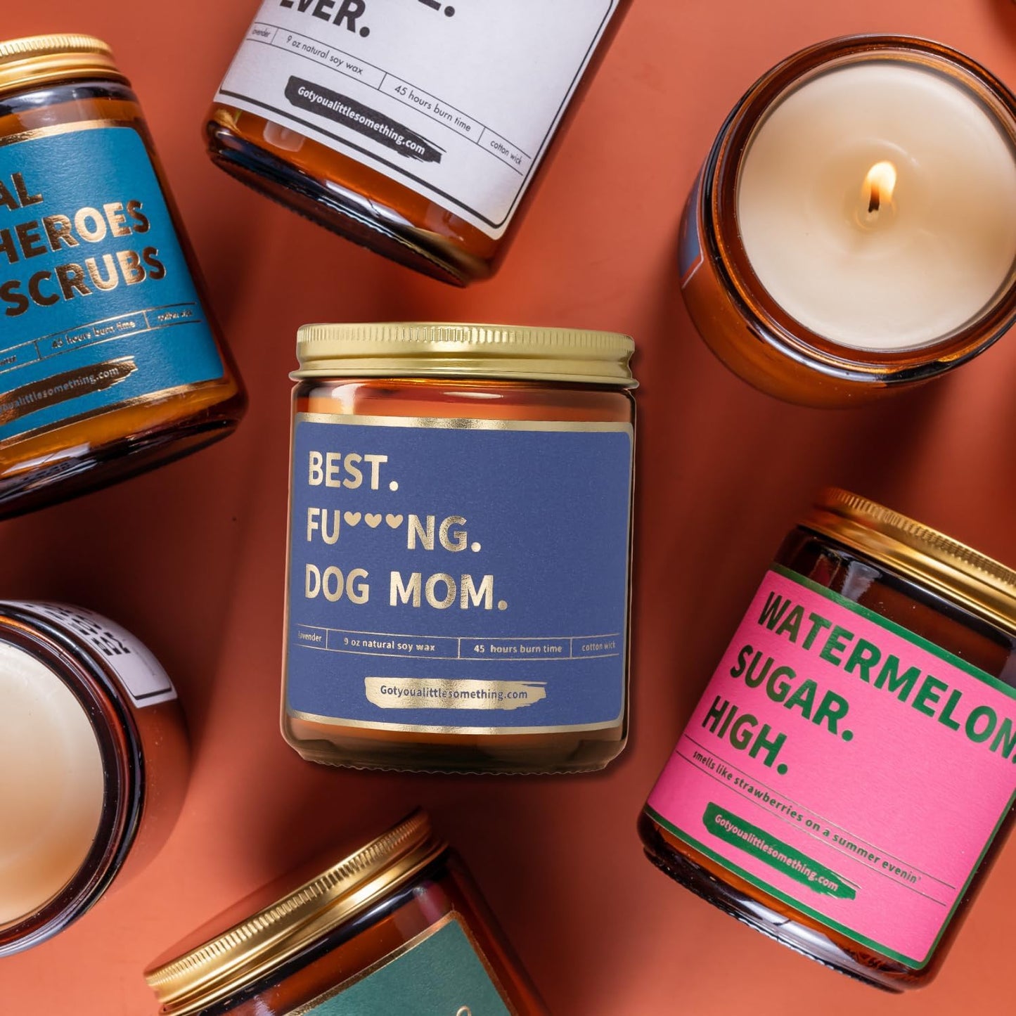 Therapist Gifts - World's Best Therapist Candle, Appreciation Gift Idea for Women Therapists, Mental Health Professionals, Occupational Therapy, Respiratory, Massage, Physical Therapist Gifts