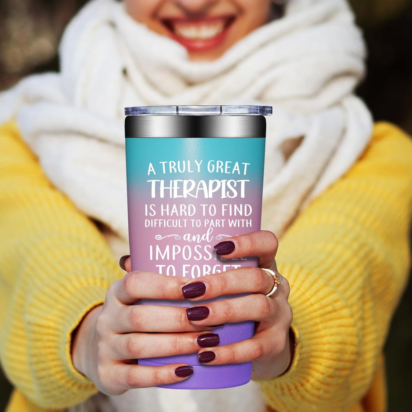 Therapist Gifts - Physical Therapist Gifts for Women - Nurses Week Christmas Gift for Therapy Mental Health Therapists - 20oz Tumbler