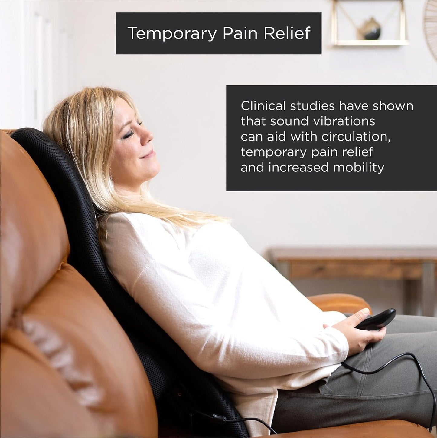 Sound Oasis Vibroacoustic Therapy System Plus, Dr. Developed Sounds Help Relax. Low Frequency Vibration, Soothing Music, Brainwave Entrainment Stimulates Body Cells to Renew & Heal. Bluetooth.