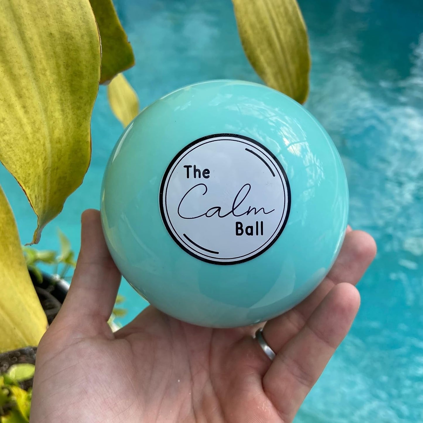 The Calm Ball - Coping Skills Tool, Anger Management Toys , Anxiety Relief for Adults, Teens and Adolescents , Therapy Toys , Stress Relief Tool, Designed by a Licensed Therapist