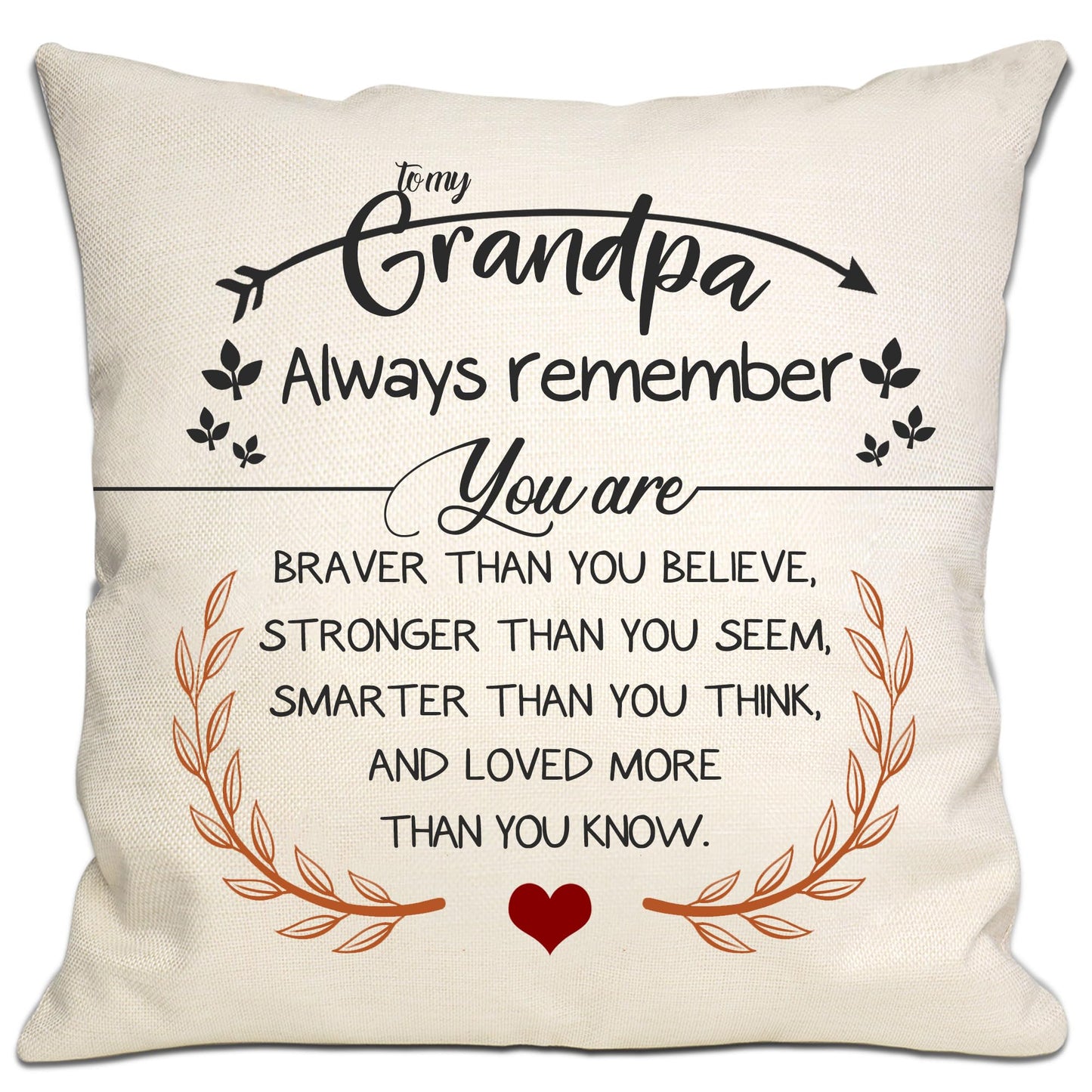 Boundaries Reminder Gift Rainbow Throw Pillow Covers 18x18 Inch Mental Health Themed Decor for Home Kids Teens Kids Adults Women Men Inspirational Gift(Boundaries)