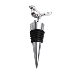 Zinc Alloy Wine Stopper Crystal Wine Champagne Bottle Stopper Vacuum Sealed Wedding Heart Gift  Wine Pourer Stopper