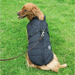 Reflective Waterproof Dog Coat for Autumn and Winter