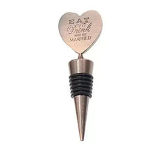 Zinc Alloy Wine Stopper Crystal Wine Champagne Bottle Stopper Vacuum Sealed Wedding Heart Gift  Wine Pourer Stopper