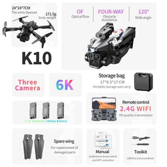 K10 Max Drone Professional 8K 5000M Triple Cameras