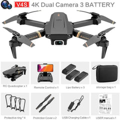 4DRC V4 WIFI FPV Drone with Duel 4k Cameras