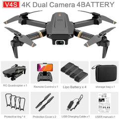 4DRC V4 WIFI FPV Drone with Duel 4k Cameras