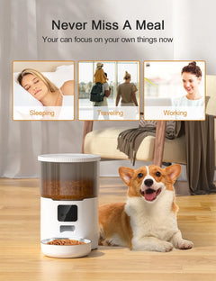 Cat Smart Dog Automatic Pet Feeder with wifi