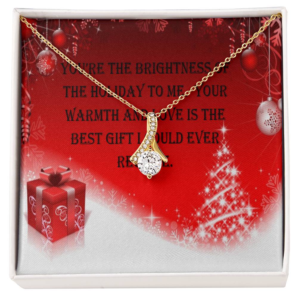 Sharing the Warmth Holiday Necklace