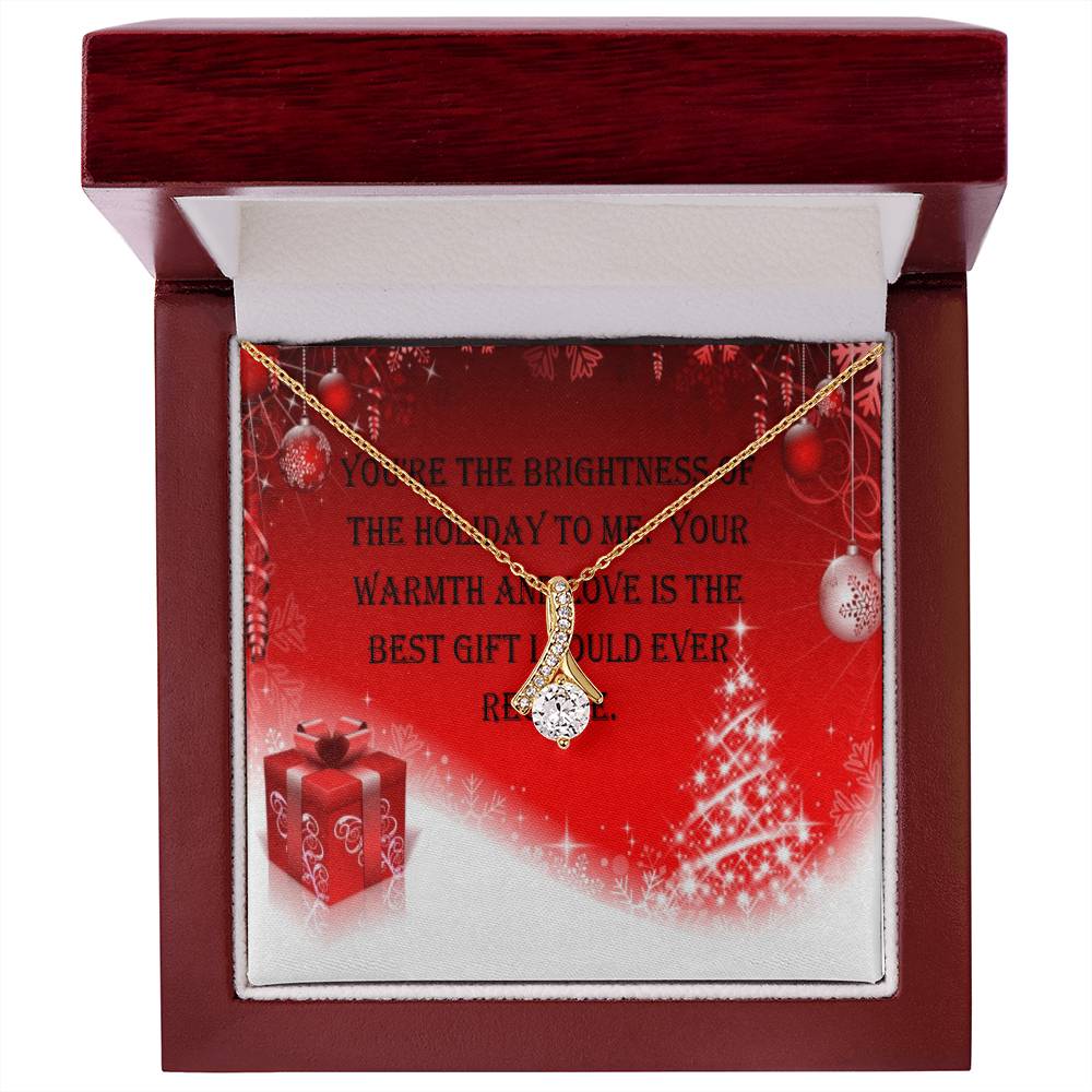 Sharing the Warmth Holiday Necklace